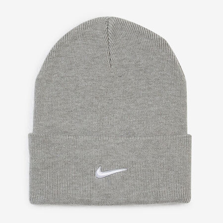 NIKE BEANIE SWOOSH GRIS/BLANC HOMME