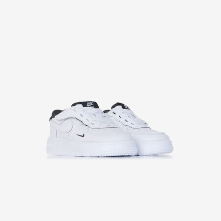 NIKE air force 1 AIR FORCE 1 LOW CF MINI SWOOSH BLANC/NOIR BÉBÉ