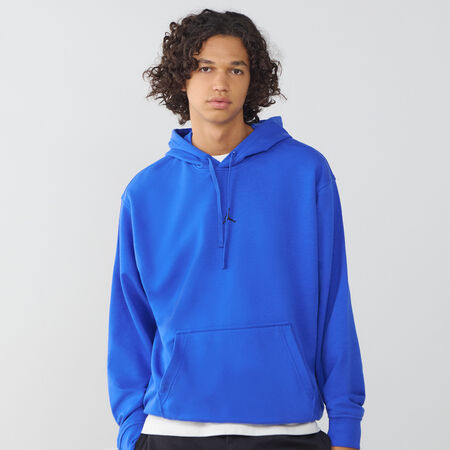JORDAN HOODIE CENTERED LOGO DRI-FIT BLEU/NOIR HOMME