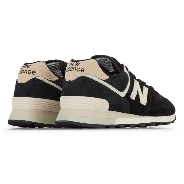 NEW BALANCE 574 PREMIUM NOIR ROSE SNEAKERS FEMME Courir.be