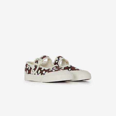 VANS MARY JANE FLOWERS MARRON/BEIGE BABY