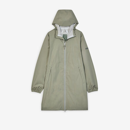 AIGLE JACKET RAINPACK GROEN DAMES