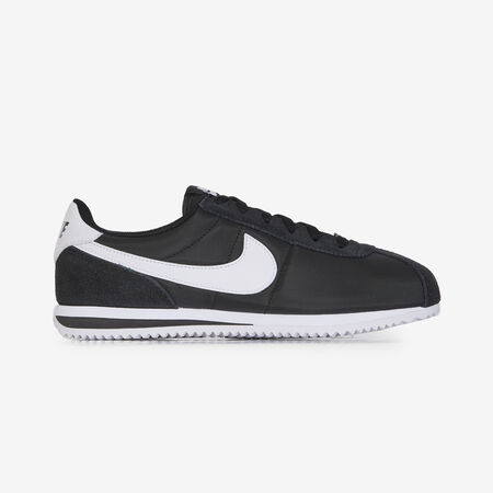 NIKE CORTEZ NYLON NOIR/BLANC JUNIOR