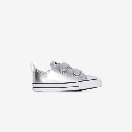 CONVERSE chuck taylor all star CHUCK TAYLOR ALL STAR OX CF SHINE ARGENT BÉBÉ