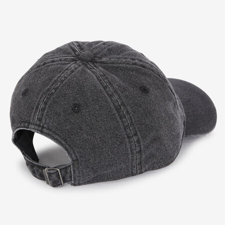 NIKE CASQUETTE DENIM SMALL LOGO NOIR/BLANC HOMME