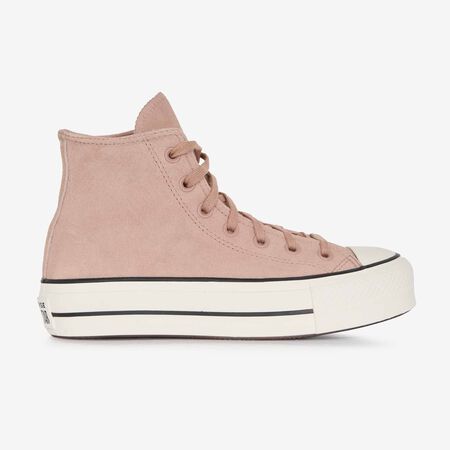 CONVERSE CHUCK TAYLOR LIFT HI MARRON DAMES