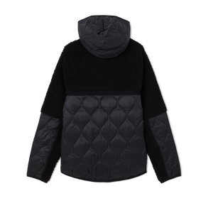 JACKET SHERPA MIX QUILTED