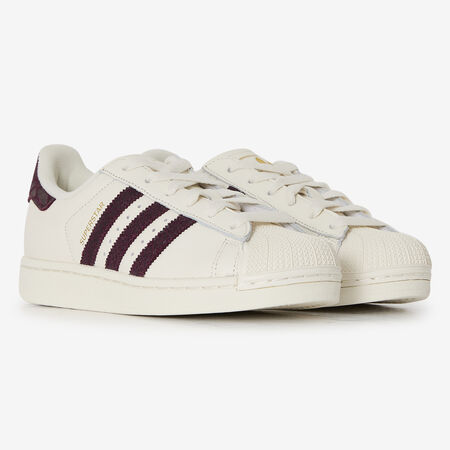 ADIDAS ORIGINALS superstar SUPERSTAR BEIGE/ROUGE DAMES