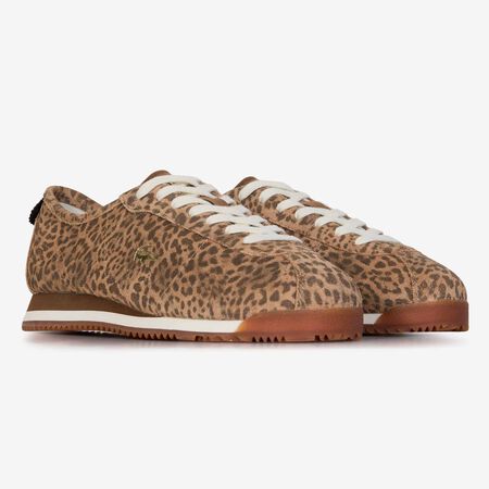 LACOSTE CLUB L CHEETAH MARRON DAMES