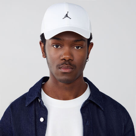 JORDAN CASQUETTE RISE METAL JUMPMAN BLANC HEREN
