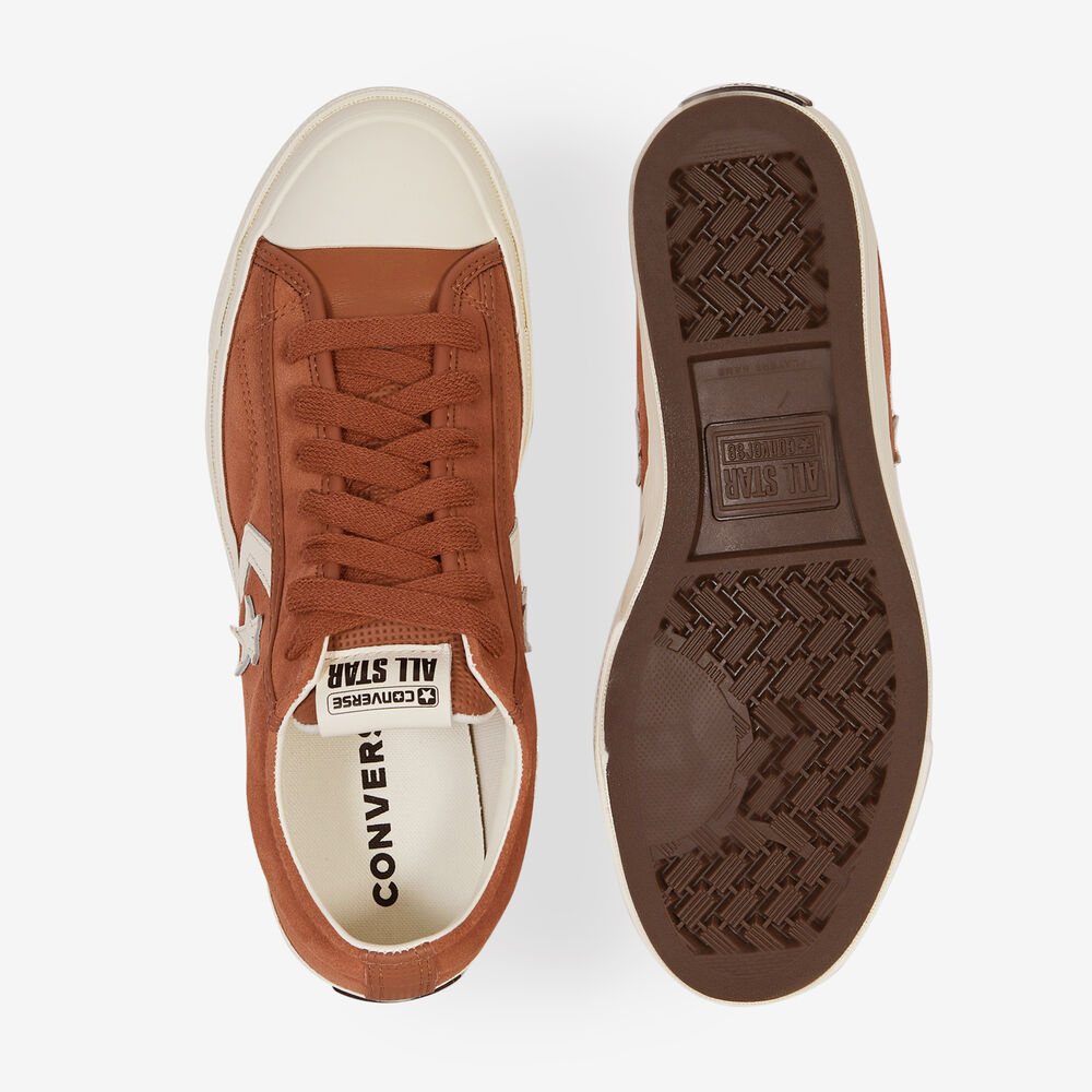 Converse Store Converse Basse Cuir Marron Femme Converse Montantes