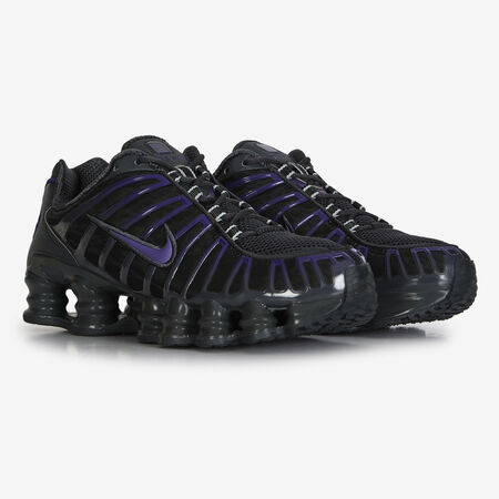 NIKE shox SHOX TL GRIS/VIOLET HOMME