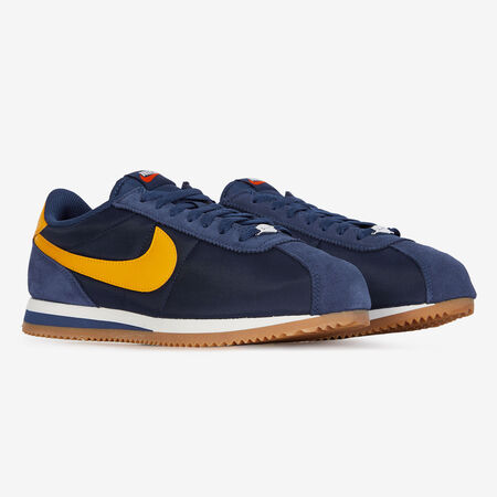 NIKE cortez CORTEZ NYLON BLEU/BLANC HOMME