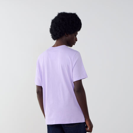 NIKE TEE SHIRT CLUB VIOLET/BLANC HOMME