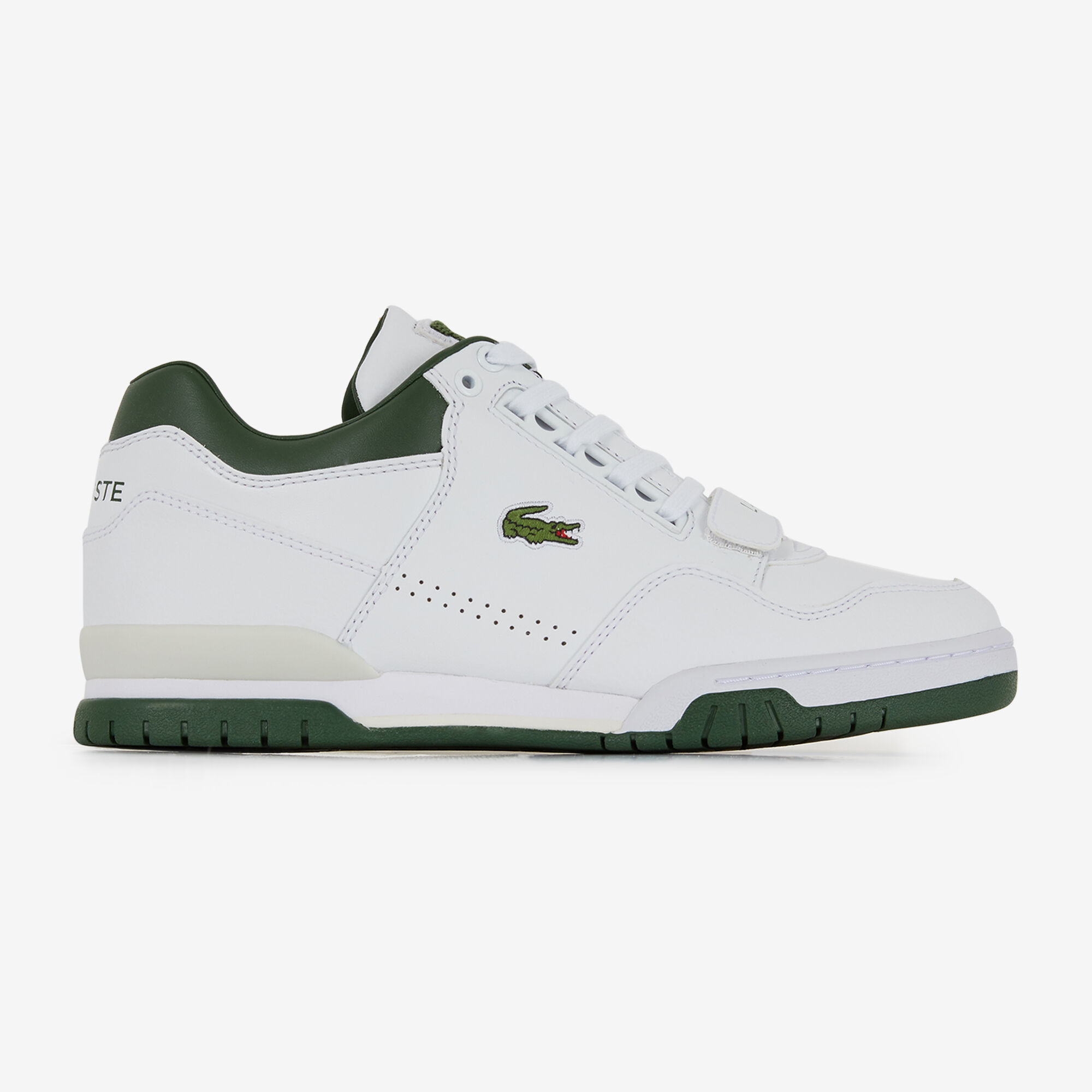 LACOSTE MISSOURI BLANC VERT SNEAKERS HOMME Courir.be