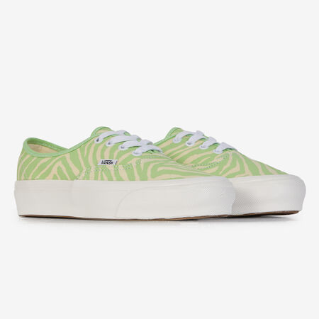 VANS AUTHENTIC LX VERT/JAUNE FEMME