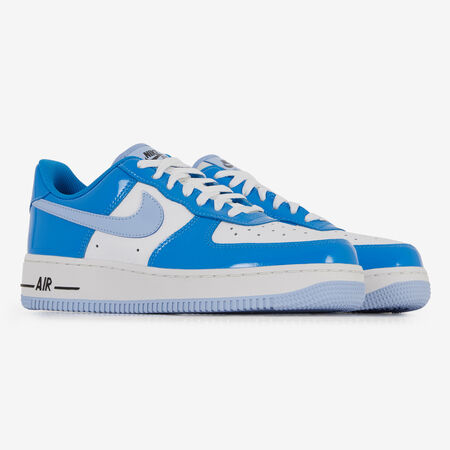 NIKE air force 1 AIR FORCE 1 LOW PATENT BLEU/BEIGE FEMME