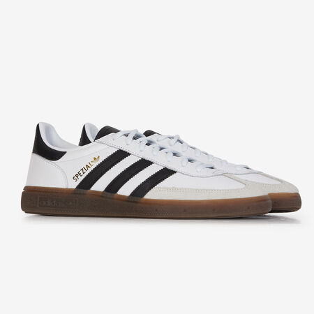 ADIDAS ORIGINALS spezial HANDBALL SPEZIAL LEATHER BLANC/NOIR HOMME