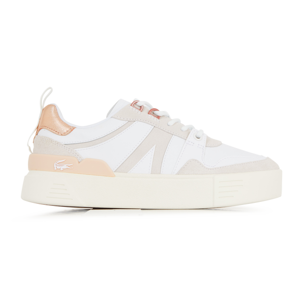 LACOSTE L002 ROSE BLANC SNEAKERS FEMME Courir.be