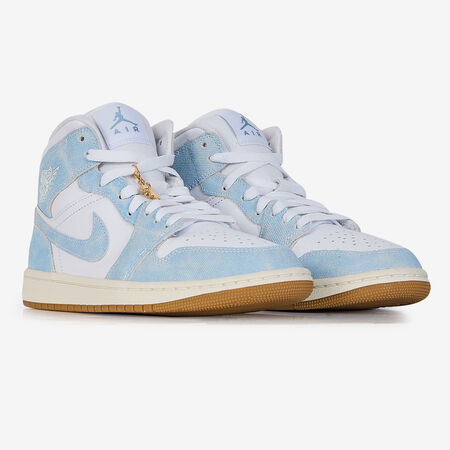 JORDAN air jordan 1 AIR JORDAN 1 MID SE BLANC/BLEU DAMES