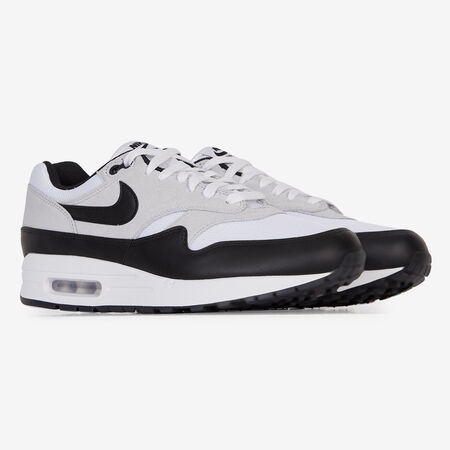 NIKE air max AIR MAX 1 BLANC/NOIR HOMME