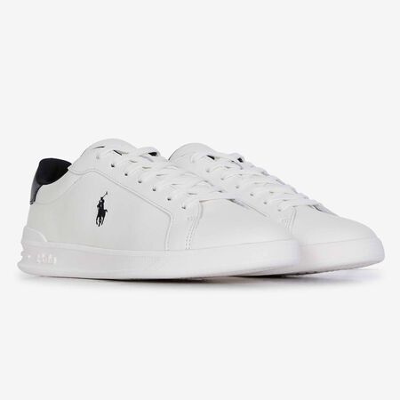 POLO RALPH LAUREN HERITAGE COURT BLANC/NOIR HOMME