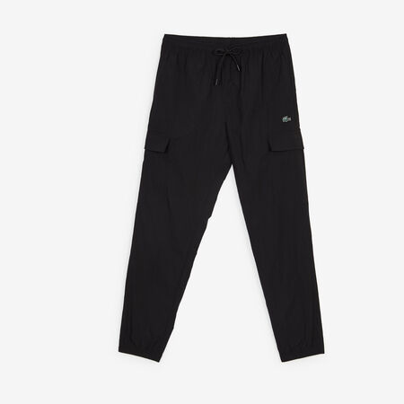 LACOSTE PANT CARGO WVN NOIR HOMME