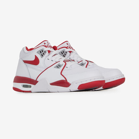 NIKE AIR FLIGHT 89 BLANC/ROUGE JUNIOR