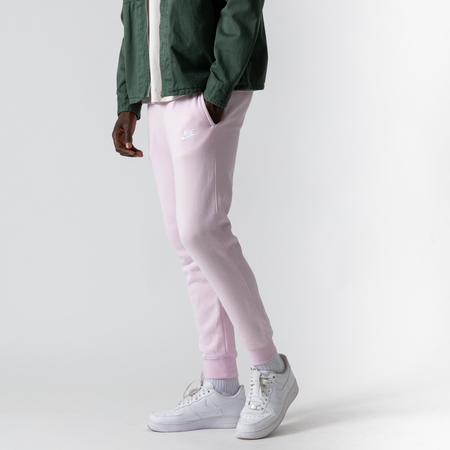 NIKE PANT JOGGER CLUB ROSE/BLANC HOMME
