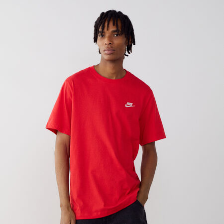 NIKE TEE SHIRT CLUB ROUGE HOMME