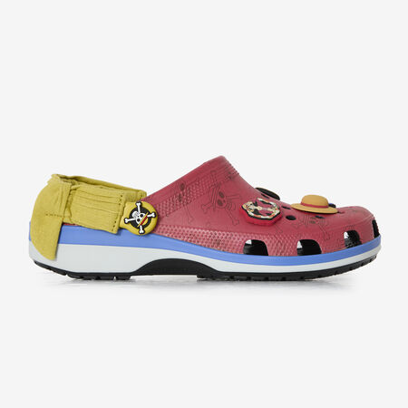 CROCS CLASSIC CLOG X ONE PIECE LUFFY ROUGE HOMME