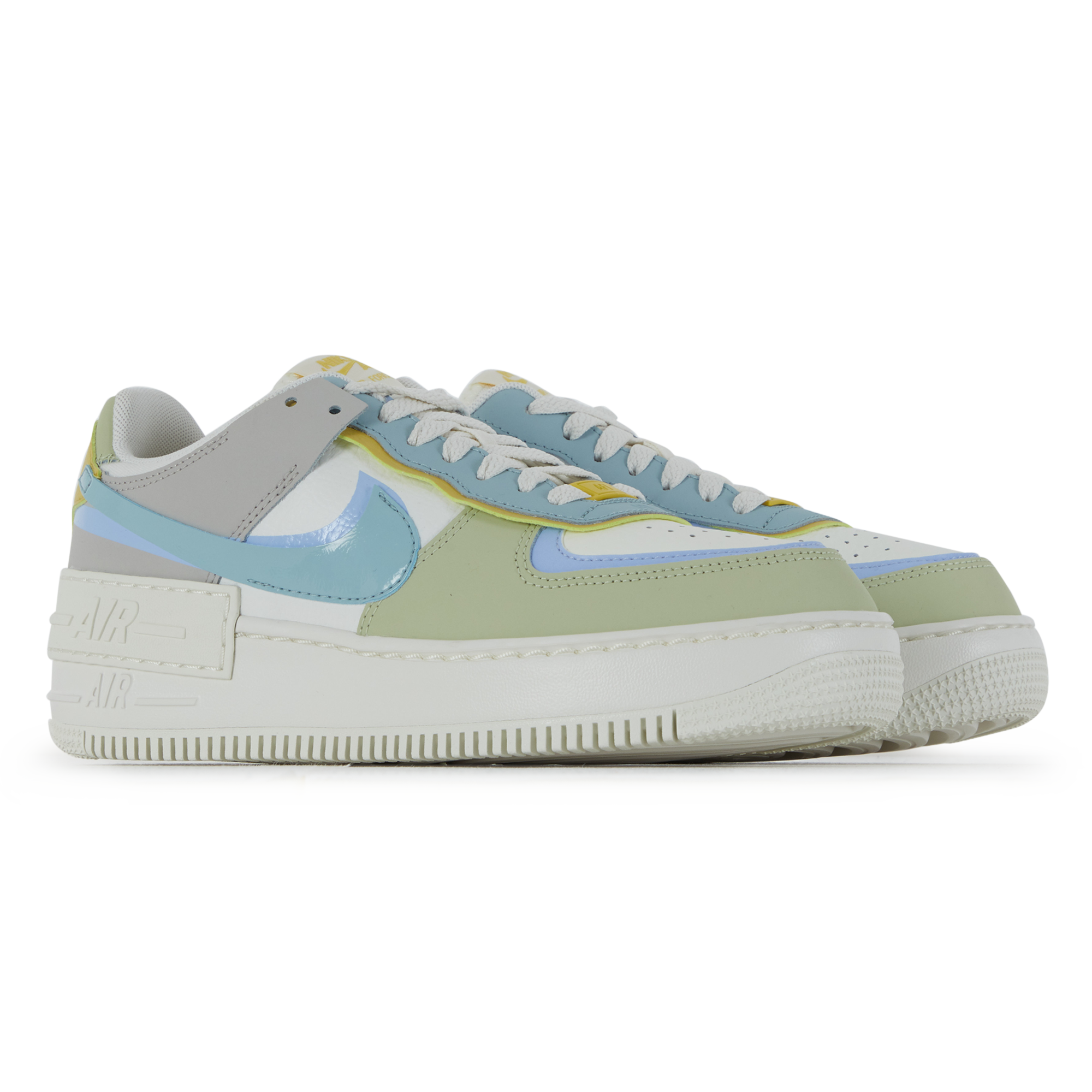 Sneakers Courir Air Force One Shadow Air Force Shadow Pistachio