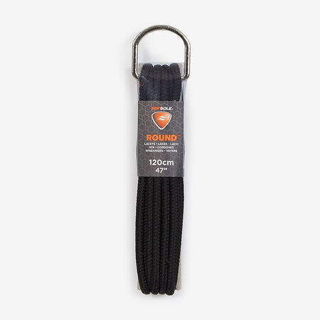 SOFSOLE LACET ROND 120 CM NOIR MIXTE
