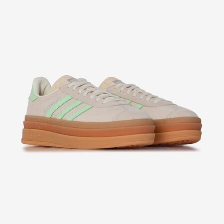 ADIDAS ORIGINALS gazelle GAZELLE BOLD BEIGE/VERT JUNIOR