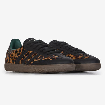ADIDAS ORIGINALS samba SAMBA OG PONY HAIR BRUIN/ZWART DAMES