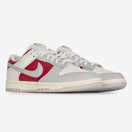 NIKE DUNK LOW GRIS/ROUGE HOMME