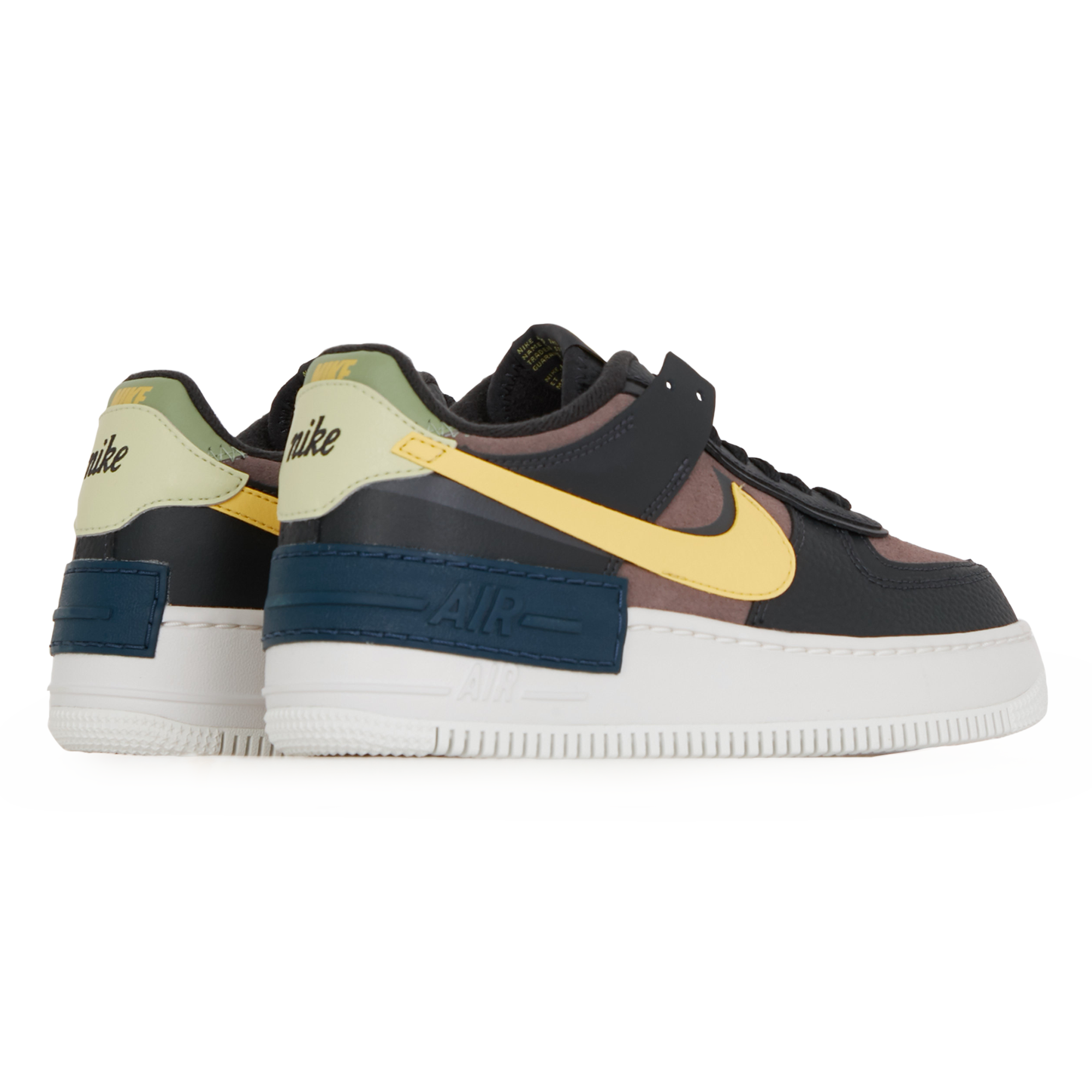 nike air force 1 shadow geel