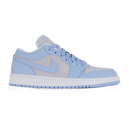 AIR JORDAN 1 LOW GREY UNIVERSITY BLUE : BLEU/GRIS