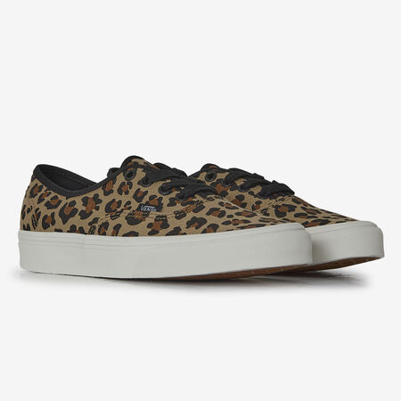 VANS authentic AUTHENTIC LEOPARD NOIR/BEIGE FEMME