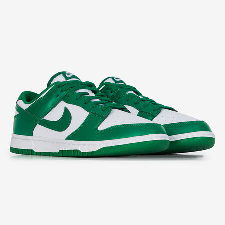NIKE dunk DUNK LOW BLANC/VERT HOMME