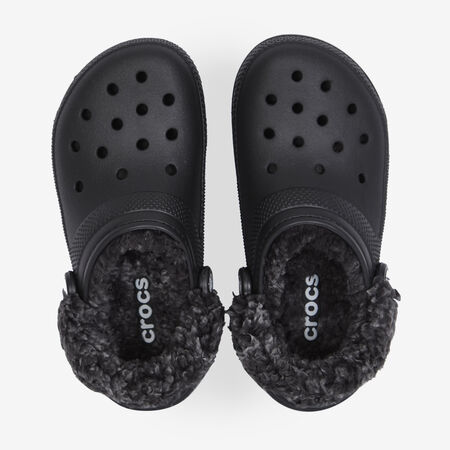 FLEECE LINED CLOG : NOIR