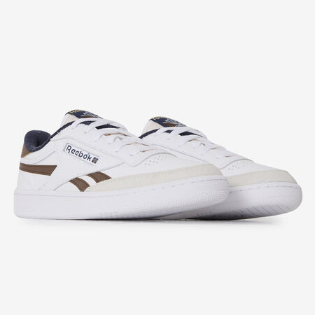 REEBOK CLUB C REVENGE BLANC/MARRON HOMME