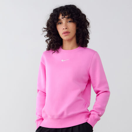 NIKE SWEAT CREW CLUB CENTERED LOGO ROSE DAMES