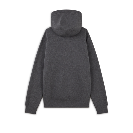 NIKE HOODIE CLUB SMALL LOGO GRIJS HEREN