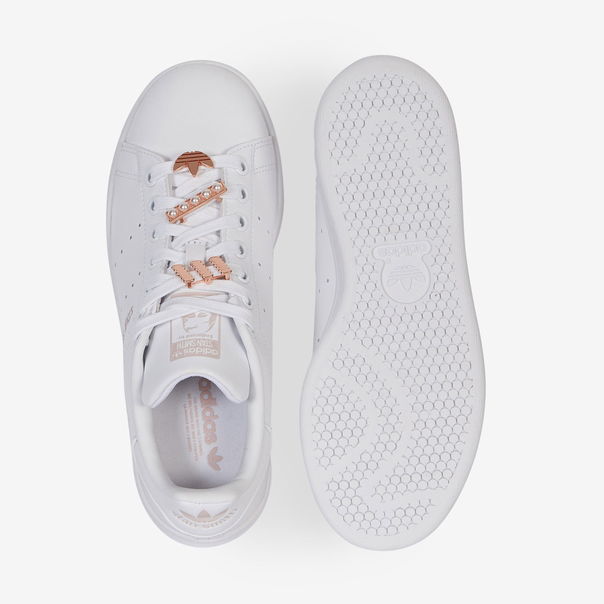 ADIDAS ORIGINALS STAN SMITH JEWEL BLANC MULTICOLORE SNEAKERS ENFANT Courir.be