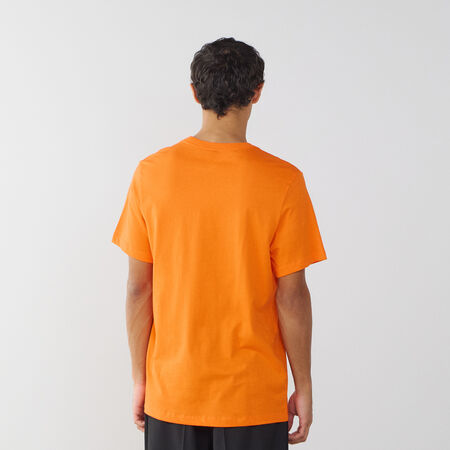 NIKE TEE SHIRT CLUB ORANGE/BLANC HOMME