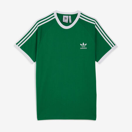 ADIDAS ORIGINALS TEE SHIRT 3 STRIPES VERT/BLANC HOMME