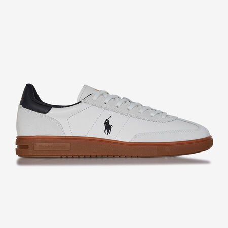 POLO RALPH LAUREN BEDFORD LEATHER BLANC/NOIR HOMME