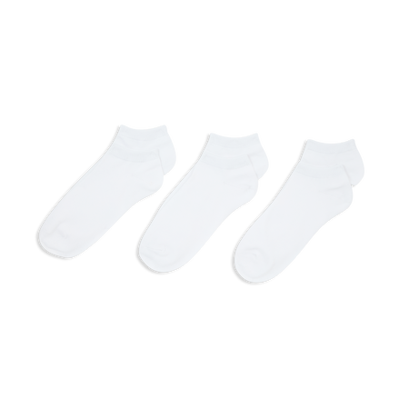 COURIR PACK CHAUSSETTES X3 INVISIBLES COURIR BLANC MIXTE