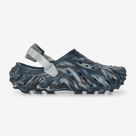 CROCS ECHO CLOG MARBLED BLEU HOMME
